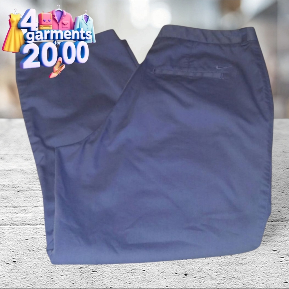 Nike cropped purple golf pants size 8